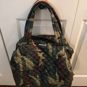 MZ Wallace Large Sutton, Green Camo Print